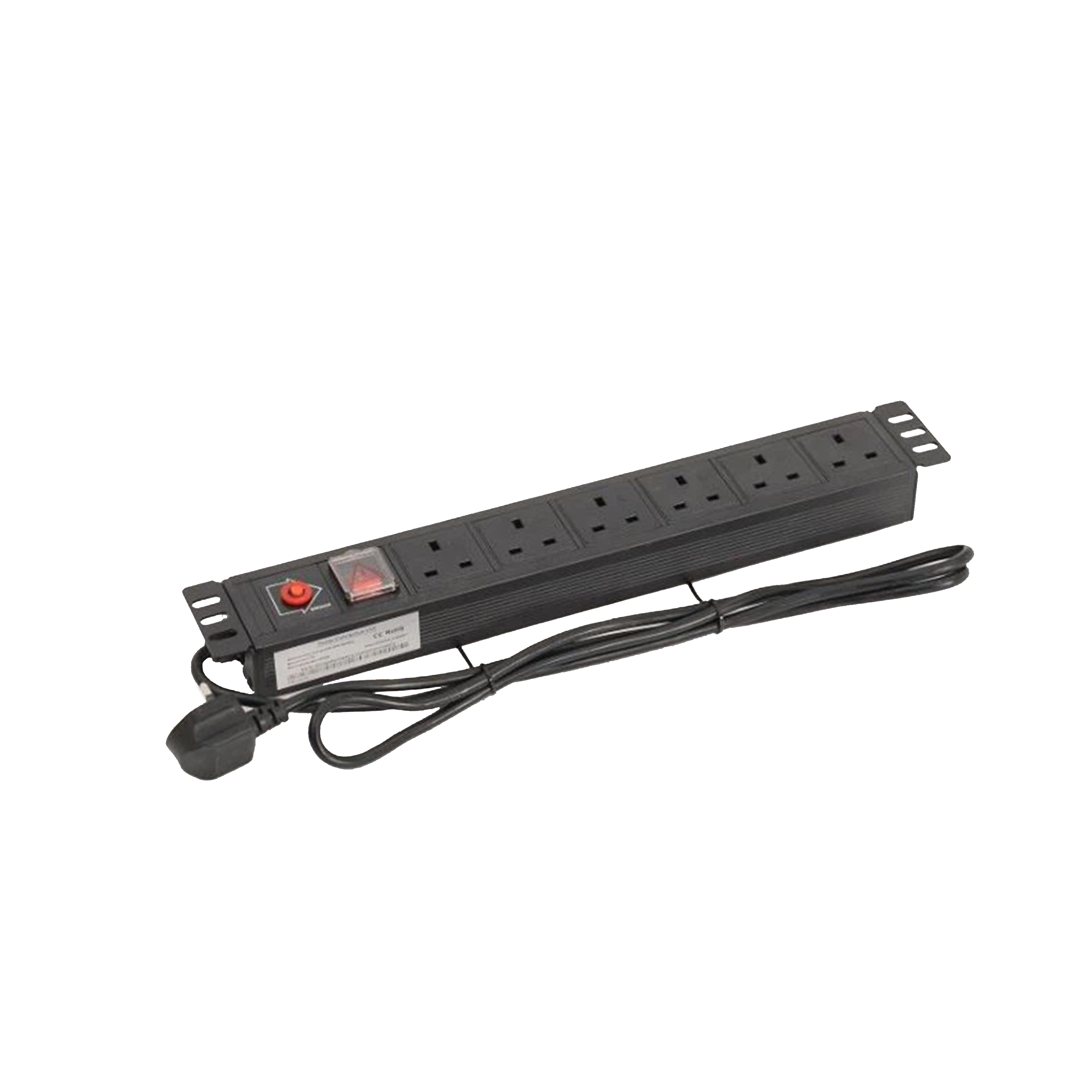 RackPro PDU-EU6W EU type(Aluminum alloy shell) 6 ways