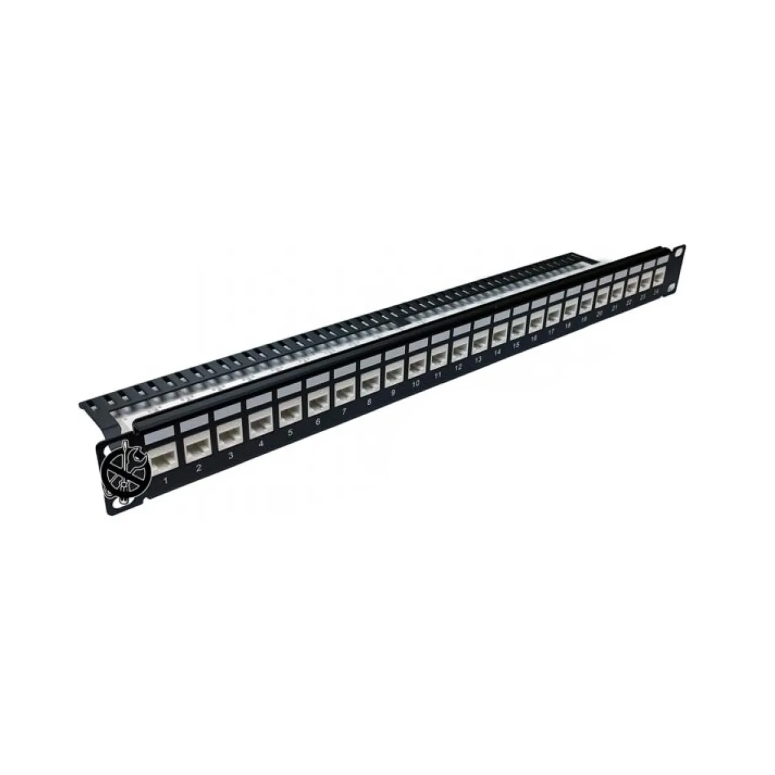 RackPro RP-FTP6A24 Patch Panel CAT 6A 1U 24 ports FTP
